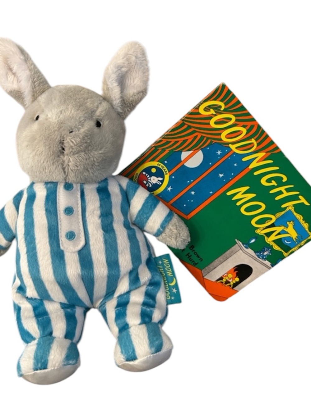 Goodnight Moon Plush Bunny and book board book Margaret wise brown